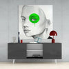 Green Look Glass Wall Art by Insigneart USA