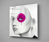 Pink Look Glass Wall Art by Insigneart USA