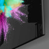Color Explosion Glass Wall Art by Insigneart USA