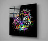 Cat Art Glass Wall Art by Insigneart USA