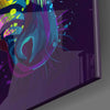 Colorful Zebra Glass Wall Art by Insigneart USA