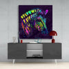 Colorful Zebra Glass Wall Art by Insigneart USA