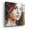 Girl Glass Wall Art by Insigneart USA