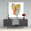 Abstract Lines Glass Wall Art by Insigneart USA