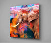 Elephant Glass Wall Art by Insigneart USA