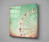Ferris Wheel Glass Wall Art by Insigneart USA