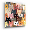 Cats Glass Wall Art by Insigneart USA