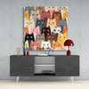 Cats Glass Wall Art by Insigneart USA