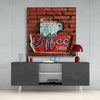 Hot Coffee Glass Wall Art by Insigneart USA