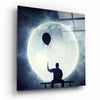 Full Moon Glass Wall Art by Insigneart USA