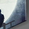 Full Moon Glass Wall Art by Insigneart USA