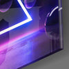 Triangle Glass Wall Art by Insigneart USA