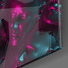 Metallic Faces Glass Wall Art by Insigneart USA