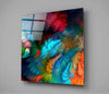 Color Explosion Glass Wall Art by Insigneart USA