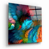 Color Explosion Glass Wall Art by Insigneart USA