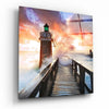 Lighthouse Glass Wall Art by Insigneart USA