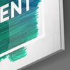 Enjoy the Moment Glass Wall Art by Insigneart USA