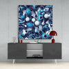 Blue Balls Glass Wall Art by Insigneart USA