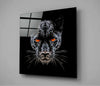Panther Glass Wall Art by Insigneart USA