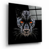 Panther Glass Wall Art by Insigneart USA