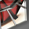 Red Stair Glass Wall Art by Insigneart USA