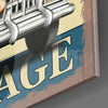 Retro Glass Wall Art by Insigneart USA