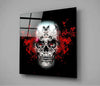 Skull Glass Wall Art by Insigneart USA