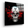 Skull Glass Wall Art by Insigneart USA
