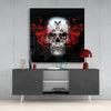 Skull Glass Wall Art by Insigneart USA