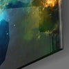 Astronaut in Space Glass Wall Art by Insigneart USA