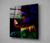 Neon Color Makeup Glass Wall Art by Insigneart USA