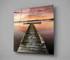 Dock Glass Wall Art by Insigneart USA
