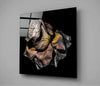 Dried Rose Glass Wall Art by Insigneart USA