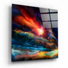 Colors of Space Glass Wall Art by Insigneart USA