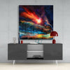 Colors of Space Glass Wall Art by Insigneart USA