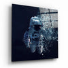 Astronaut Glass Wall Art by Insigneart USA
