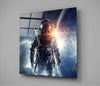 Astronaut Glass Wall Art by Insigneart USA