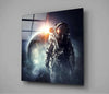 Astronaut Glass Wall Art by Insigneart USA