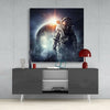 Astronaut Glass Wall Art by Insigneart USA