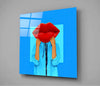 Lip Head Glass Wall Art by Insigneart USA