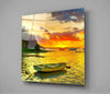 Sunset Glass Wall Art by Insigneart USA