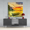 Sunset Glass Wall Art by Insigneart USA