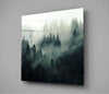 Foggy Forest Glass Wall Art by Insigneart USA