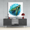 Caretta Caretta Glass Wall Art by Insigneart USA