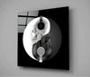 Black and White Glass Wall Art by Insigneart USA