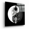 Black and White Glass Wall Art by Insigneart USA