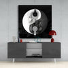 Black and White Glass Wall Art by Insigneart USA
