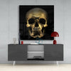 Skull Glass Wall Art by Insigneart USA