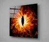 Fire Eye Glass Wall Art by Insigneart USA