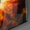 Fire Eye Glass Wall Art by Insigneart USA
